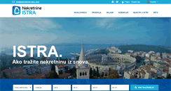 Desktop Screenshot of nekretnine-istra.com